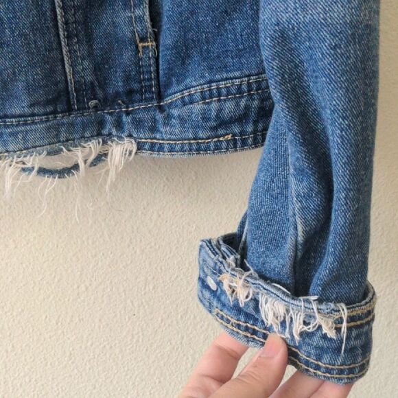 Boom Boom Jeans Classic Blue Denim Jacket - Picture 6 of 7